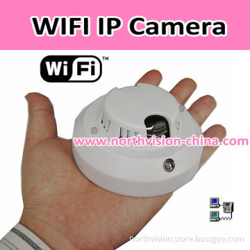 WiFi IP Smoke Detector Camera
